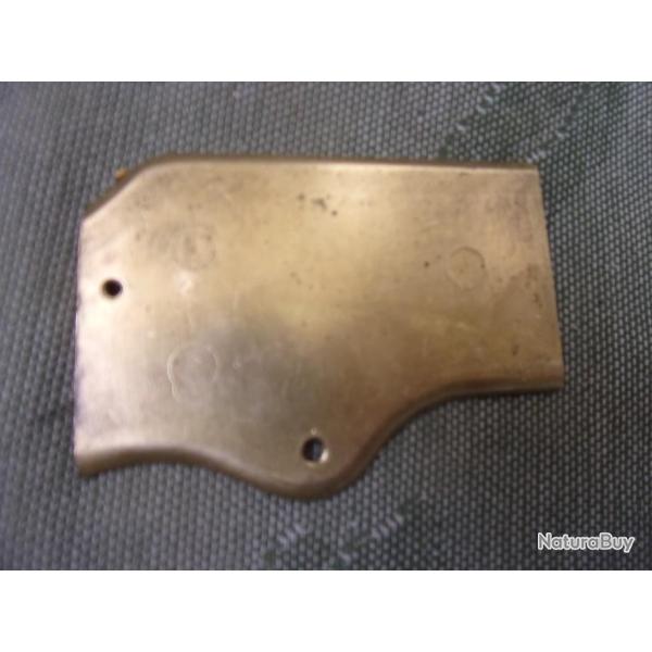 plaque de carabine � levier de sous garde Uberti  87 mm c�t� droit laiton