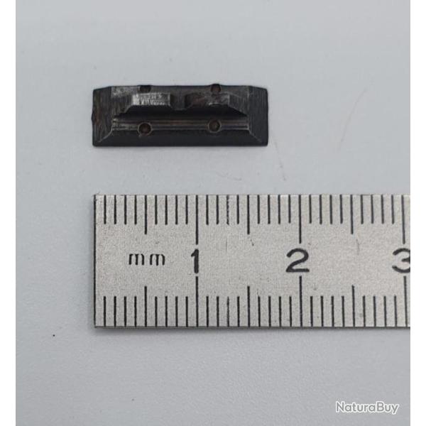 Hausse : pistolet Beretta 34 / 35.