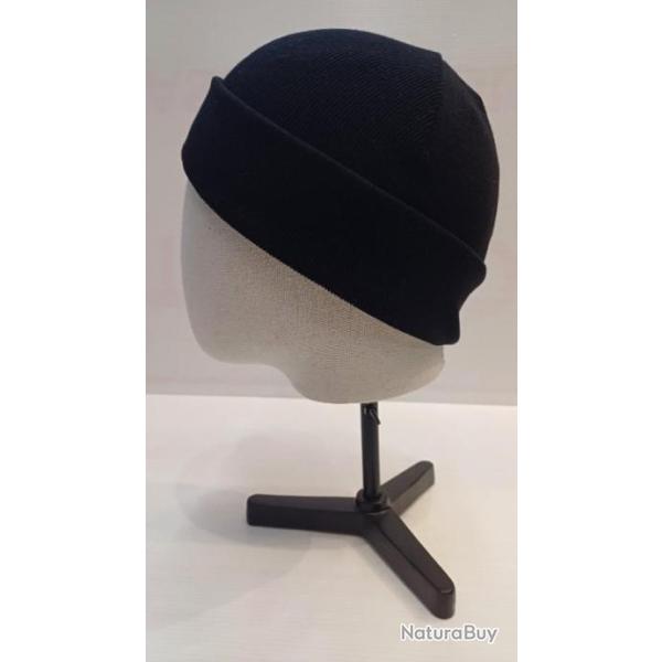 BONNET NOIR 100% COTON
