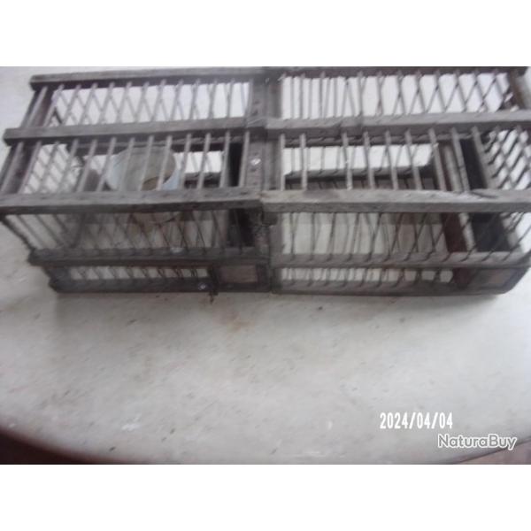 cage a appelants compos�e de deux cages groupees