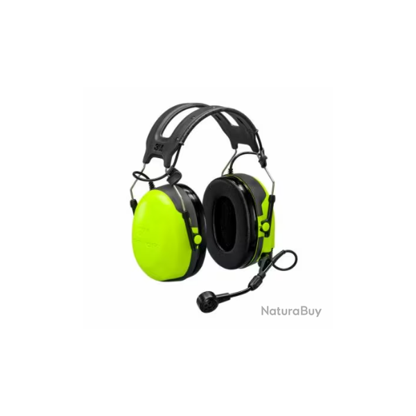 Casque 3M Peltor CH-3 avec Adaptateur PTT