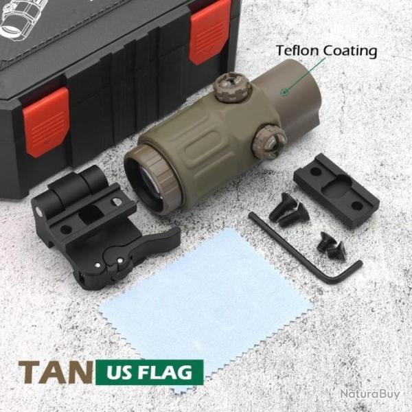 DawnForce Loupe De Vise NEW G33 FLAG TAN Paiement en 3 ou 4 fois - LIVRAISON GRATUITE !