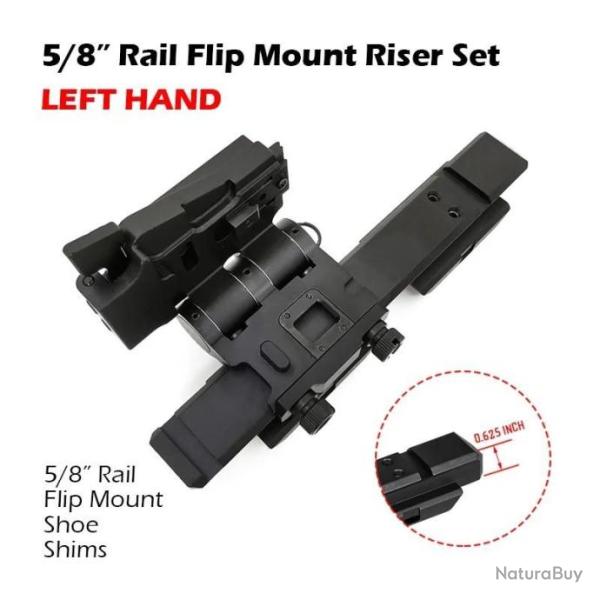 DawnForce Montage Side Flip 0.625 L BK Paiement en 3 ou 4 fois - LIVRAISON GRATUITE !