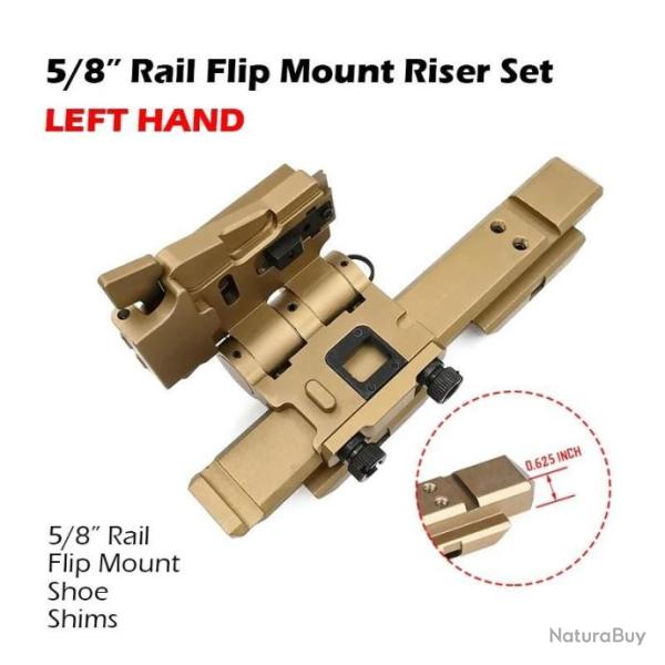 DawnForce Montage SideFlip 0.625 L FDE Paiement en 3 ou 4 fois - LIVRAISON GRATUITE !