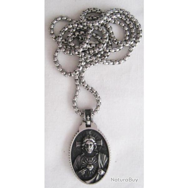 PENDENTIF INOX JESUS - Ref.52