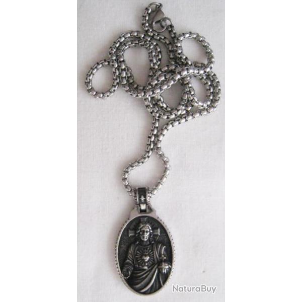 PENDENTIF INOX JESUS - Ref.54
