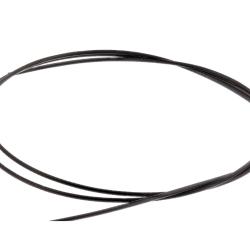 Acier Westin Coated Stainless Steel 49-Strand Wire 5m 6kg 0,40mm 5m Matte Black