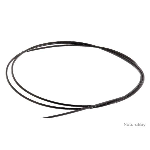 Acier Westin Coated Stainless Steel 49-Strand Wire 5m 6kg 0,40mm 5m Matte Black