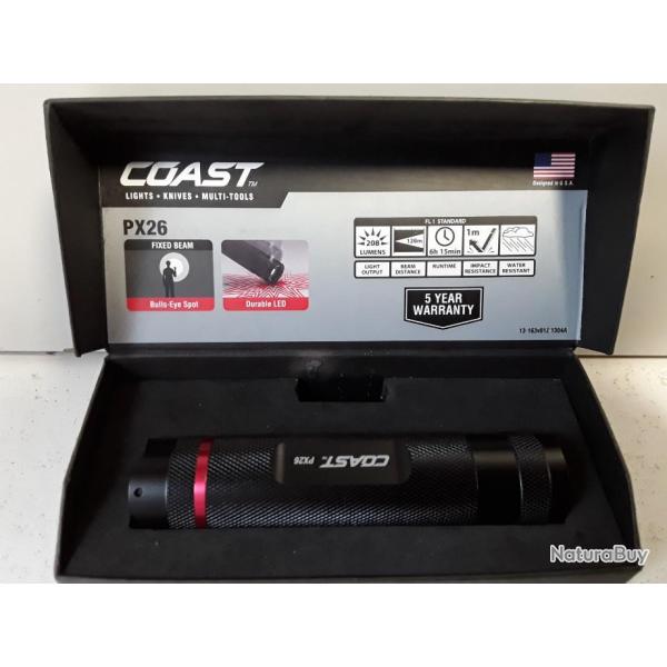 10494 LAMPE TORCHE COAST PX26 208 LUMENS NEUF