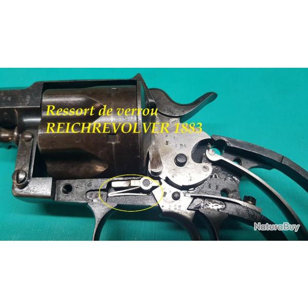 Ressort de verrou  REICHREVOLVER 1883