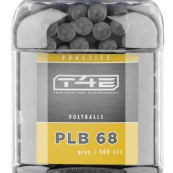 Pot de 500 billes synthétiques Plinking T4E PLB 68 cal.68