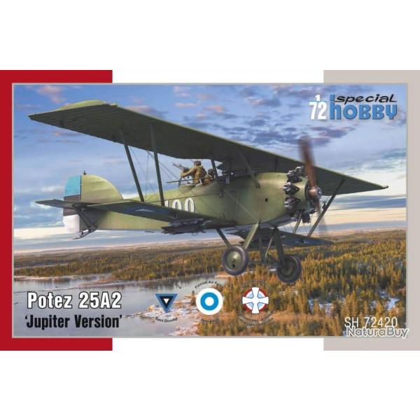 Maquette  monter - Potez 25A2 version jupiter 1/72 | Special hobby (0000 3614)