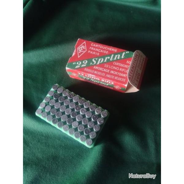 Boite ancienne pour collection. 22 Long Rifle SPRINT