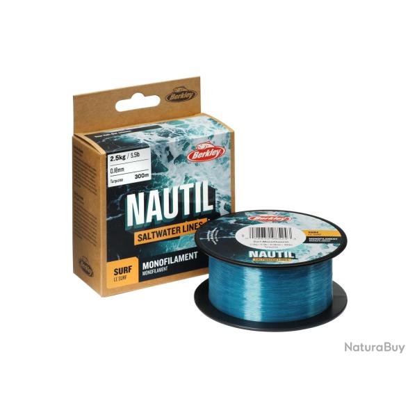 Nylon Berkley Nautil Surf Monofilament 300m 28/100 300m 5.7 kg