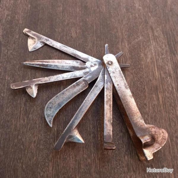 Couteau FLAMME de V�t�rinaire 6 Pi�ces  Nettoy� et Affut�