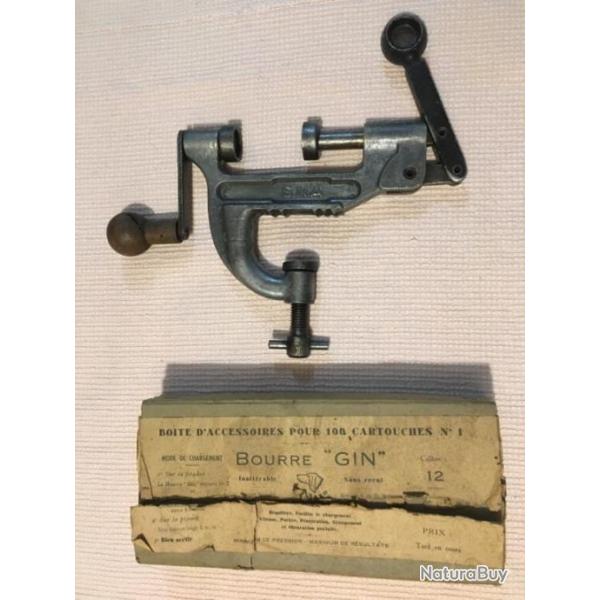 SERTISSEUR CAL 16 MARQUE S N A EN ALUMINIUM