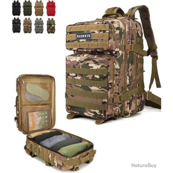 Sac � Dos Militaire Tactique Armee Molle de Randonn�e Voyage Trekking 40L CAMOUGLAGE