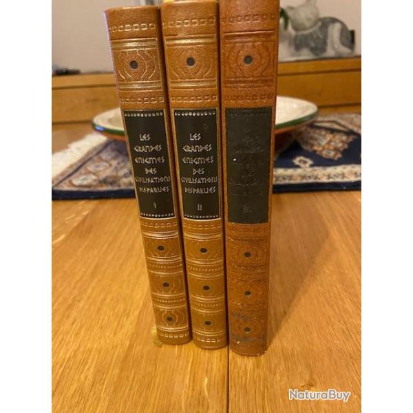 4 tomes les grandes �nigmes des civilisations perdues