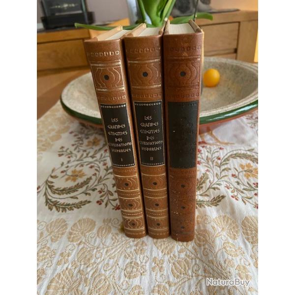 4 tomes les grandes �nigmes des civilisations perdues