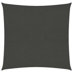 Voile d'ombrage 160 g/m&sup2; 4,5 x 4,5 m pehd anthracite 02_0008928