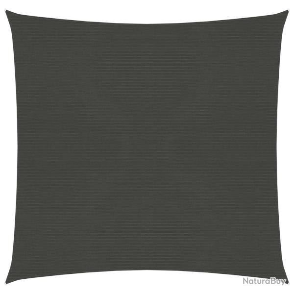 Voile d'ombrage 160 g/m� 4,5 x 4,5 m pehd anthracite 02_0008928