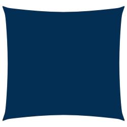 Voile toile d'ombrage parasol tissu oxford carr&eacute; 6 x 6 m bleu 02_0009526