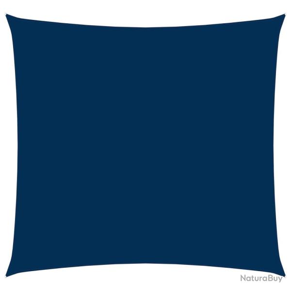 Voile toile d'ombrage parasol tissu oxford carr� 6 x 6 m bleu 02_0009526