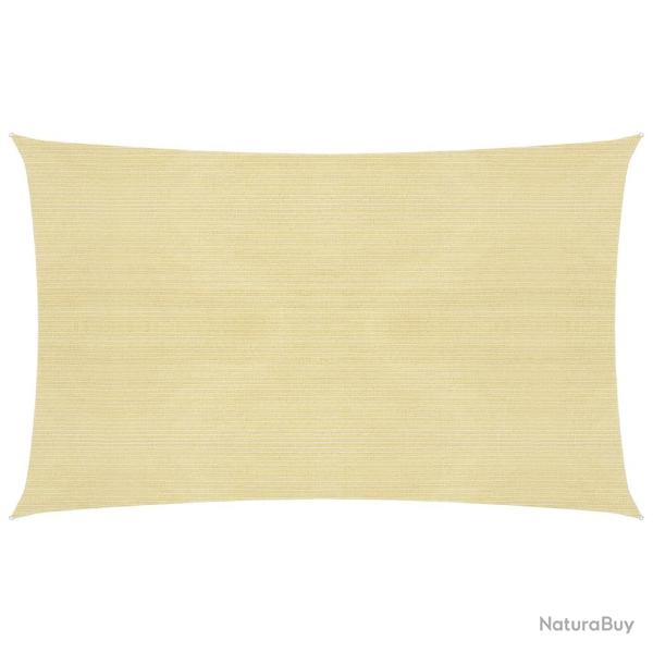 Voile d'ombrage 160 g/m beige 2,5 x 5 m pehd 02_0008957