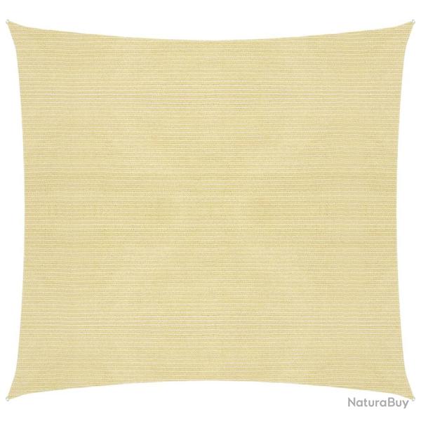 Voile d'ombrage 160 g/m 5 x 5 m pehd beige 02_0008985