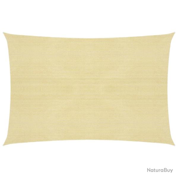 Voile d'ombrage 160 g/m� beige 4 x 7 m pehd 02_0008984