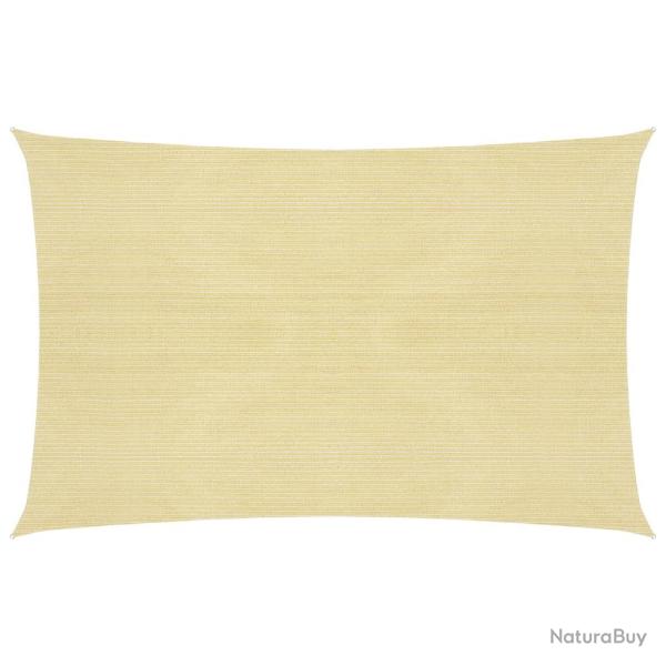 Voile d'ombrage 160 g/m� 5 x 8 m pehd beige 02_0008991