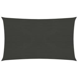 Voile d'ombrage 160 g/m&sup2; 6 x 8 m pehd anthracite 02_0008949