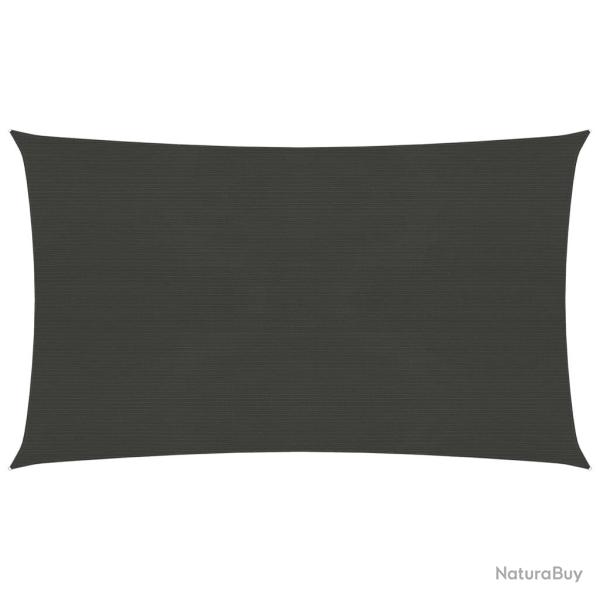 Voile d'ombrage 160 g/m� 6 x 8 m pehd anthracite 02_0008949