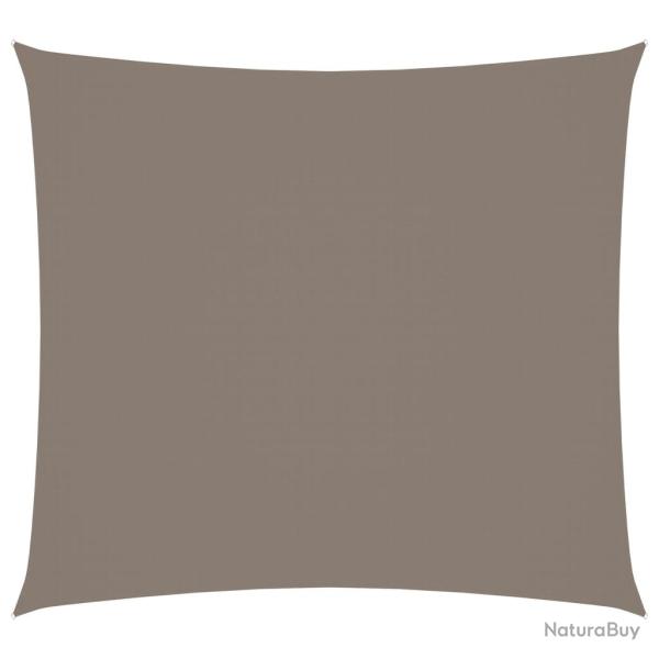 Voile toile d'ombrage parasol tissu oxford rectangulaire 2 x 2,5 m taupe 02_0009592