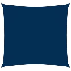 Voile toile d'ombrage parasol tissu oxford carré 5 x 5 m bleu 02_0009516
