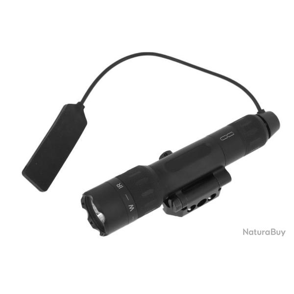 Lampe WMX200 IR 200 Lumens noir WADSN