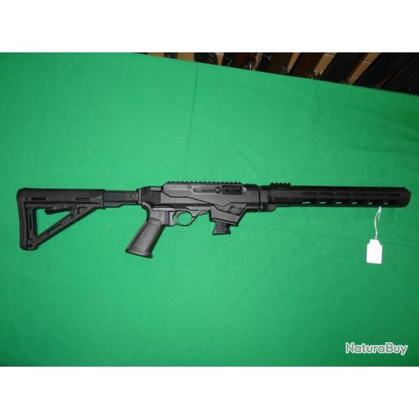 RUGER PC CARBINE 9x19 mm 16" TAKEDOWN GARDE MAIN M-LOCK CROSSE TLSCOPIQUE