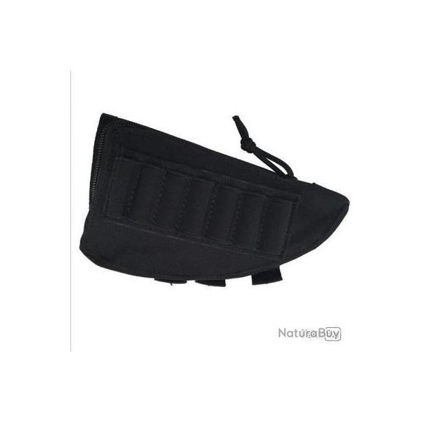 Housse de crosse cartouchi�re ou pochette noire
