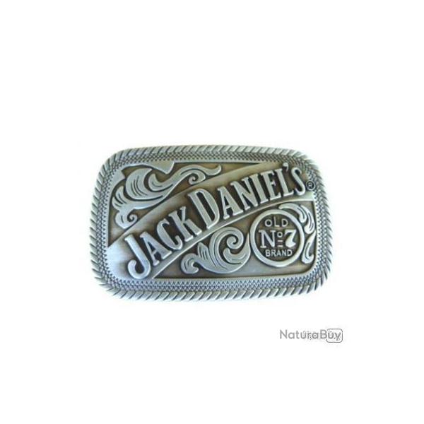 hommes ceinture boucle en alliage de Zinc JACK DANIELS