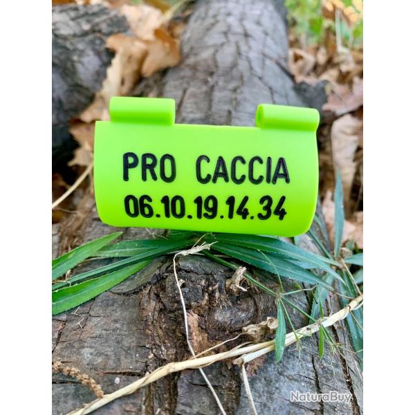 Attache antenne HUNTPOWER - GRAV� PERSONNALIS� Rose