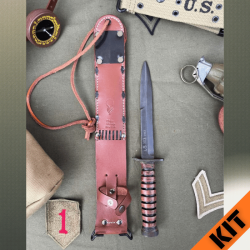 Couteau de combat USM3 + Etui cuir USM6