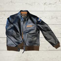 Blouson Cuir Pilote US Air Force Jacket Type A2 WW2 XL