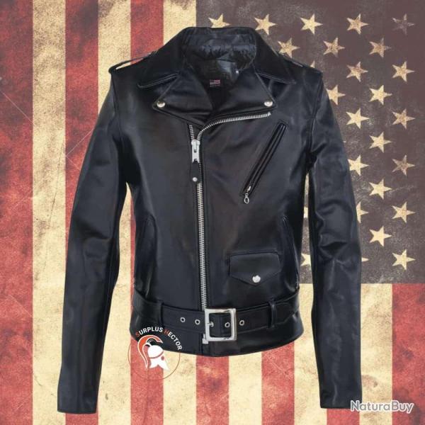 Blouson Perfecto 613SH ONE STAR Cuir Cheval Schott USA