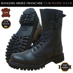 Rangers Type Arm&eacute;e Fran&ccedil;aise Cuir Pleine Fleur Souple