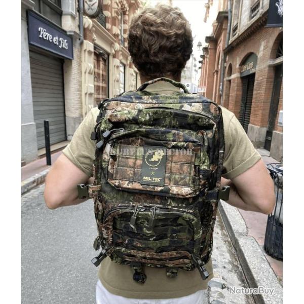 SAC A DOS US ASSAULT PACK CAMO FEUILLE DE CH�NE 36 Litres