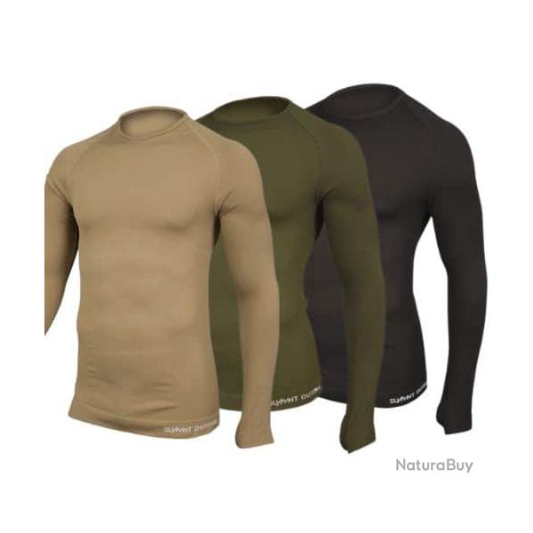 Sous v�tement technique hiver TA�GA Extr�me Line Summit Outdoor Coyote