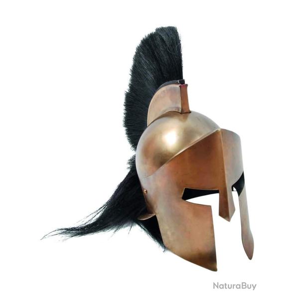 CASQUE SPARTIATE AVEC PLUME