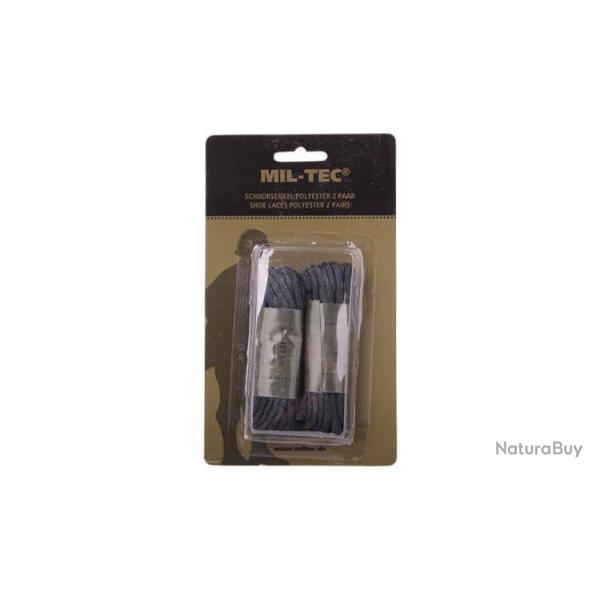 Lacet Noir 180cm Chaussure Tige Haute