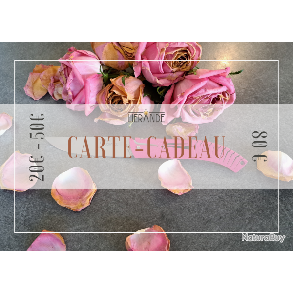 Carte cadeau Li�rande 20