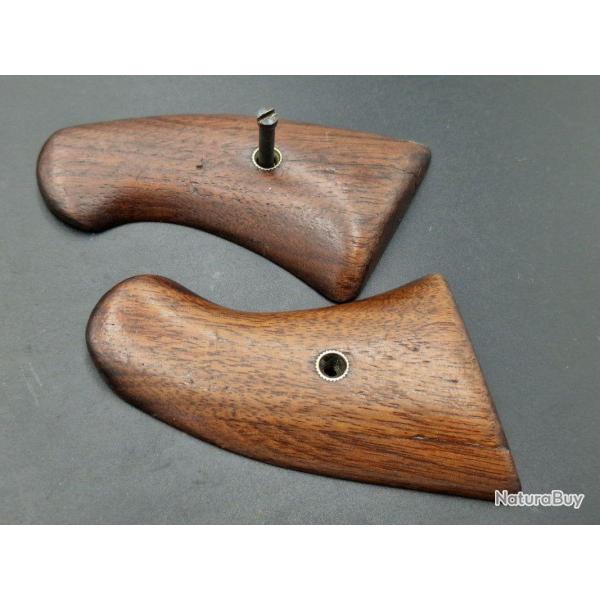 PAIRE DE PLAQUETTES REVOLVER COLT MODELE 1895 MILITAIRE US ARMY - USA XIX�